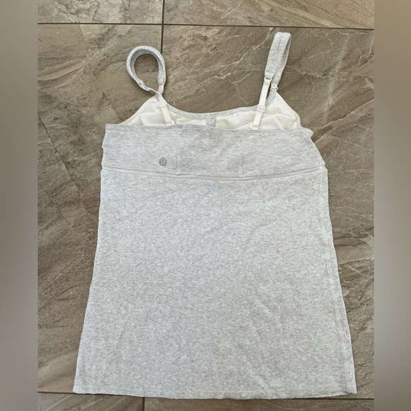 Light Grey LuLu Lemon Tank - Picture 2 of 4